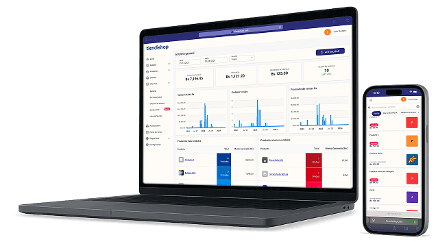 Dashboard Tiendishop